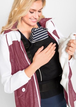 КУРТКА ДЛЯ МАТЕРИАЛОВ СО ВСТАВКОЙ ДЛЯ ПЕРЕНОСКИ 46 bonprix