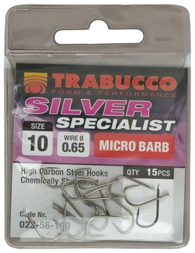 HACZYKI TRABUCCO SILVER SPECJALIST nr.16 - 15szt.