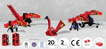 ЧИППЕР R-100 6 ножей с РЕМЕНЕМ 2,3М!!! НОВИНКА!