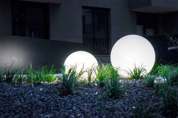 САДОВЫЕ ЛАМПЫ ДЕКОРАТИВНЫЕ ШАРЫ 20, 25, 30, 40 см + LED