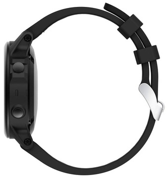 CZARNY Silikonowy Pasek Garmin FENIX 5S QuickFit