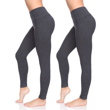 2X LEGGINSY GETRY WYSZCZUPLAJĄCE WYSOKI STAN LWP