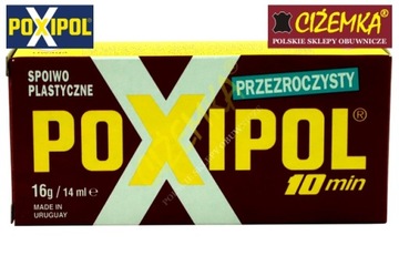 POXIPOL ПРОЗРАЧНЫЙ КЛЕЙ 10 МИН ДВУКОМПОНЕНТНЫЙ