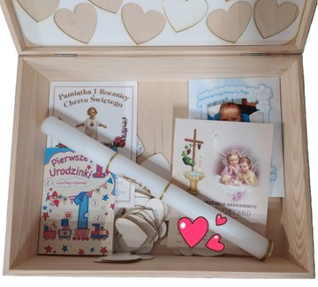 Большая шкатулка на память о Первом Причастии.