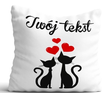 Подушка Подарок на День святого Валентина LOVE PATTERNS XXL