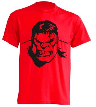 KOSZULKA red HULK AVENGERS NA PREZENT T SHIRT 5XL