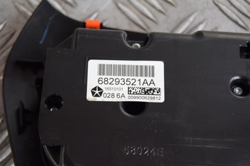 ПАНЕЛЬ ВОЗДУШНОЙ КОНСОЛИ JEEP CHEROKEE KL 5091432AG