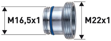 Adapter do kranu Neoperl Cache TT M16,5x1 /M22x1