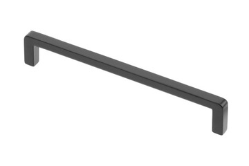 Aluminiowy Uchwyt Meblowy Czarny 160 mm