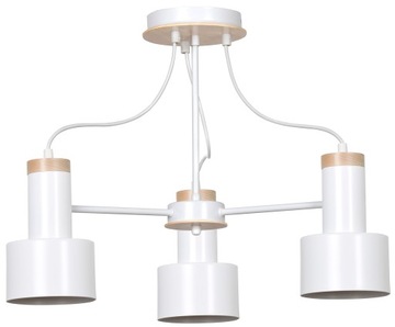 STYL SKANDYNAWSKI LAMPA SUFITOWA FOXTROT EMIBIG