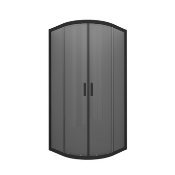 New Trendy kabina prysznicowa grafit NEW VARIA BLACK 90x90x190 cm