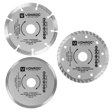 Tarcza diamentowa VONROC 125mm
