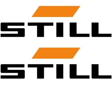 Naklejki wózek widłowy napis STILL do 45 cm