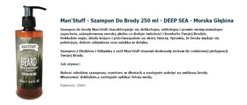 Manstuff Beard Set Масло-шампунь-кондиционер