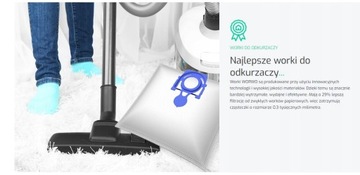 12 мешков для пылесоса ZELMER JUPITER ZVC425HT