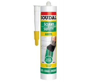 AKRYL ŚCIANY SUFITY 280ml SOUDAL