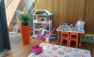 Цветочный горшок ILIA 42/90 см ИТАЛЬЯНСКИЙ высокий белый цветочный горшок