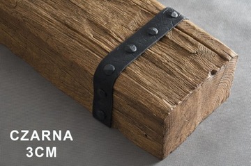 Декоративное кольцо из бруса рустик, имитация, 1 м.