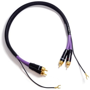 2 кабеля проигрывателя проигрывателей RCA PHONO Melodika MDPH10, 1 м
