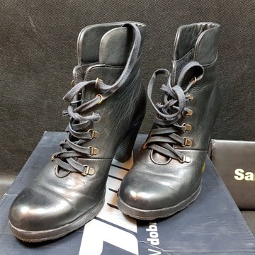 КОЖАНЫЕ БОТИНКИ 7МИЛ, РАЗМЕР 37 5172529-SR01