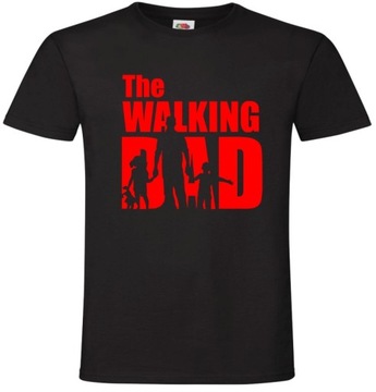 Walking Dad, dead, dla Taty Ojca T-shirt, koszulka