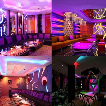 TAŚMA LED KOLOROWA WODOODPORNA 5M RGB + PILOT + BATERIA + ZASILACZ