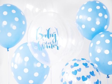 Balony dekoracje girlanda napis Boy ozdoby zestaw na Baby Shower CHŁOPIEC