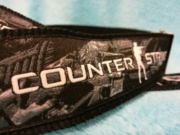 COUNTER STRIKE - CS pasek parciany graficzny