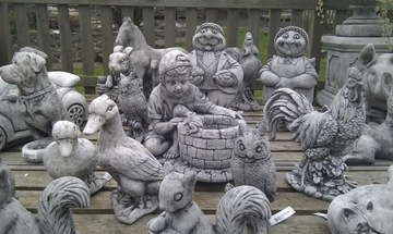 Kobieta figura betonowa ogrodowa Nowość