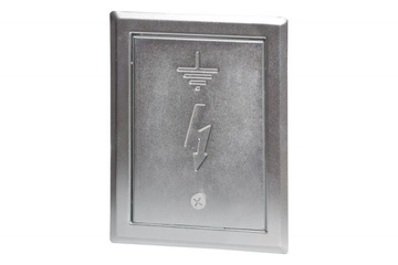 Skrzynka puszka uziom probiercza - elewacyjna INOX
