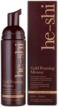 He-Shi Dark Foaming Mousse пенка-автозагар