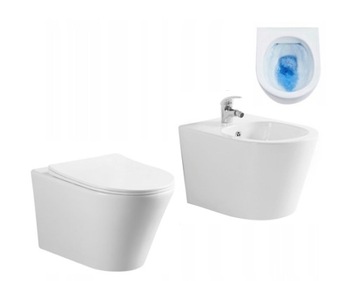 VELDMAN WC SONATA RIMLESS BIDET DESKA PREMIUM SLIM