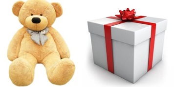 DUŻY WIELKI MIŚ PLUSZOWY 130CM CLASSICO +PAKOWANIE