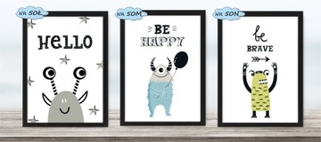 Obrazek A3 plakat, grafika dla dzieci #50