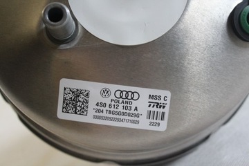 POMPA WSPOMAGANIA HAMULCA AUDI R8 4S0612103A