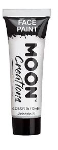 Farba do malowania twarzy i ciała BIAŁA 12ml white