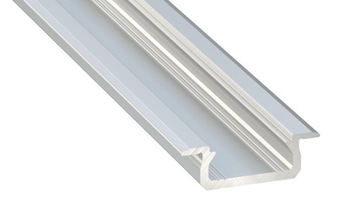 АЛЮМИНИЕВЫЙ ПРОФИЛЬ для светодиодных лент, SILVER STRIP 2M