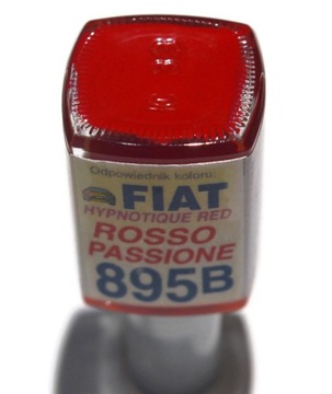 LAKIER FIAT 895B ROSSO PASSIONE ZAPRAWKA DO RYS ARA 10 ML
