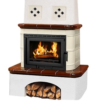 Изразцовая печь Moritz Trapeze EKO Basic 13 кВт