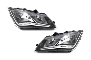 SEAT LEON 2012- NOWE REFLEKTORY DEPO KOMPLET ^