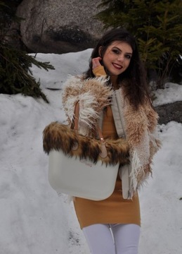 ШЕРСТЯНАЯ СЕРАЯ СУМКА CLASSIC OBAG АКЦИЯ