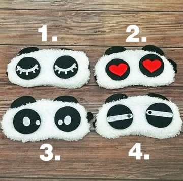 ДЕТСКАЯ ПОВЯЗКА | МАСКА ДЛЯ СНА ДЛЯ ГЛАЗ | ПАНДА