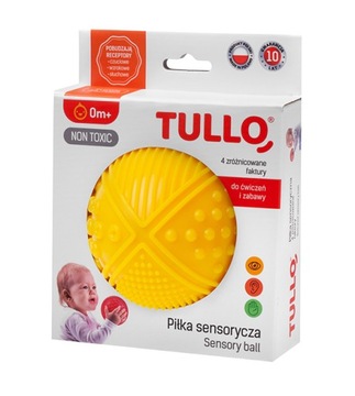 СЕНСОРНЫЙ шарик 4 текстуры, прорезыватель HAND DEVELOPMENT