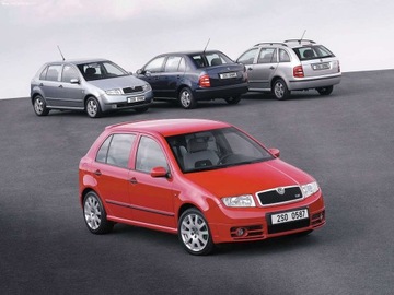 Обтекатели SKODA FABIA I, 1999-2007 гг., 4/5 дверей ПЕРЕДНИЕ