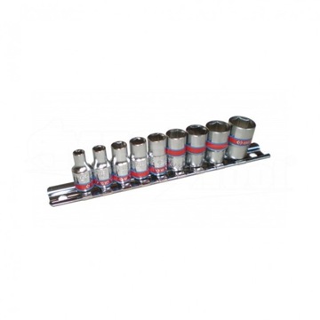 ZESTAW NASADEK 1/4 9szt CALOWE KING TONY 2509SR