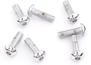 SUPER ŚRUBA IMBUSOWA GRZYBKOWA M 5X16 CHROMOWANA