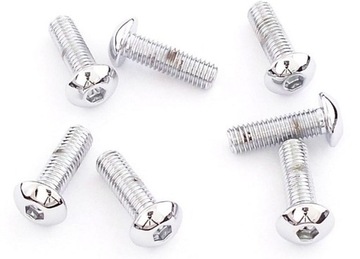 SUPER ŚRUBA IMBUSOWA GRZYBKOWA M 5X20 CHROMOWANA