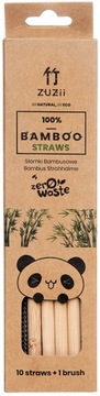 ZUZii SŁOMKI BAMBUSOWE 