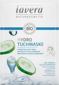 Lavera Hydro Nawilżająca maska w płacie 21ml