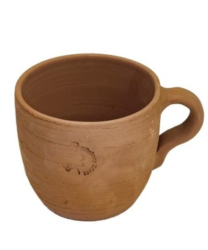 KUBEK FILTRUJĄCY NATURALNY GLINANY 700 ML DO WODY